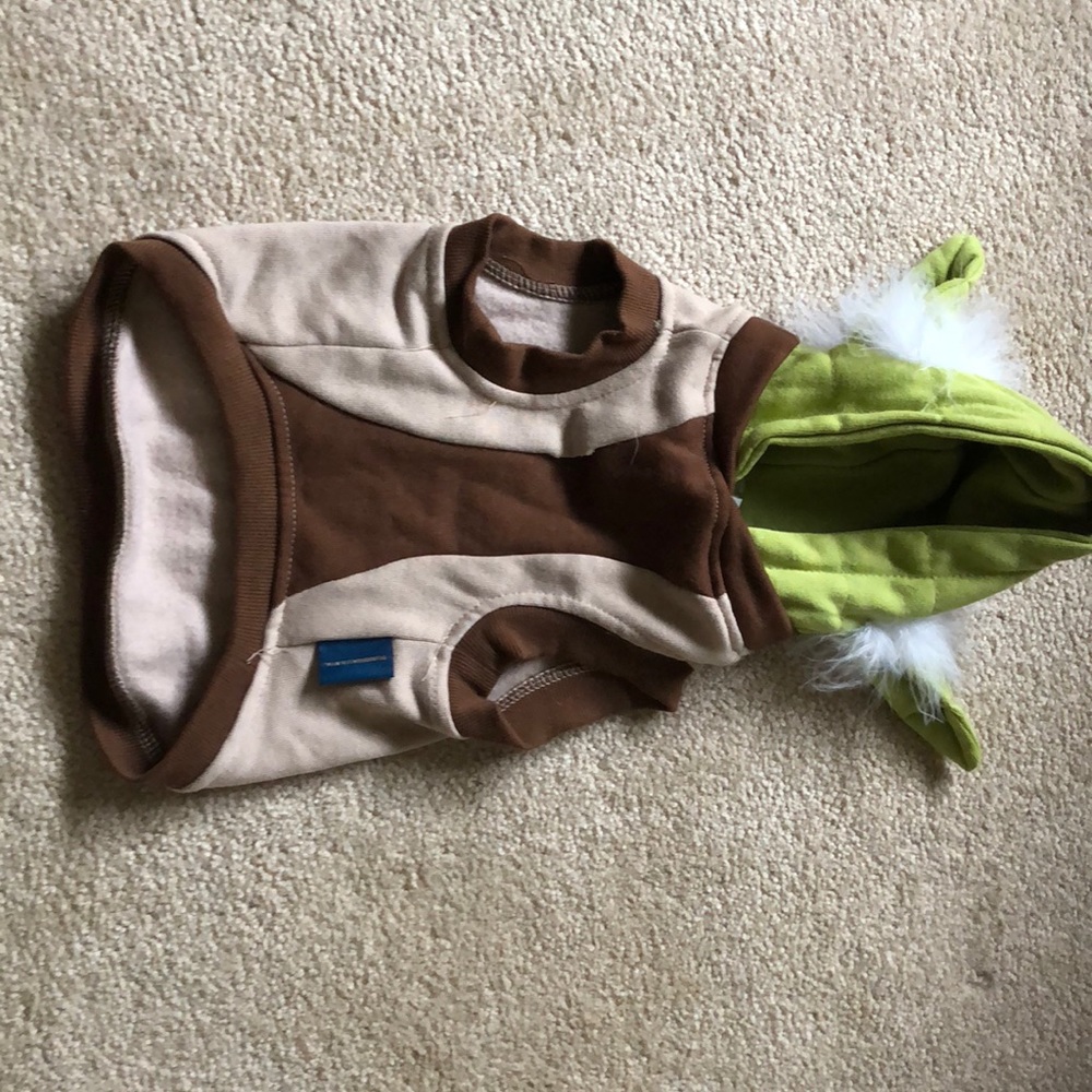 Dog Star Wars yoda costume
